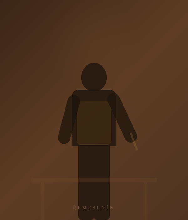 Řemeslník při práci